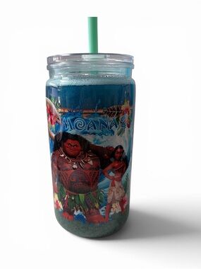 Moana 16 oz Beach Shimmer Acrylic Tumbler Custom Cup